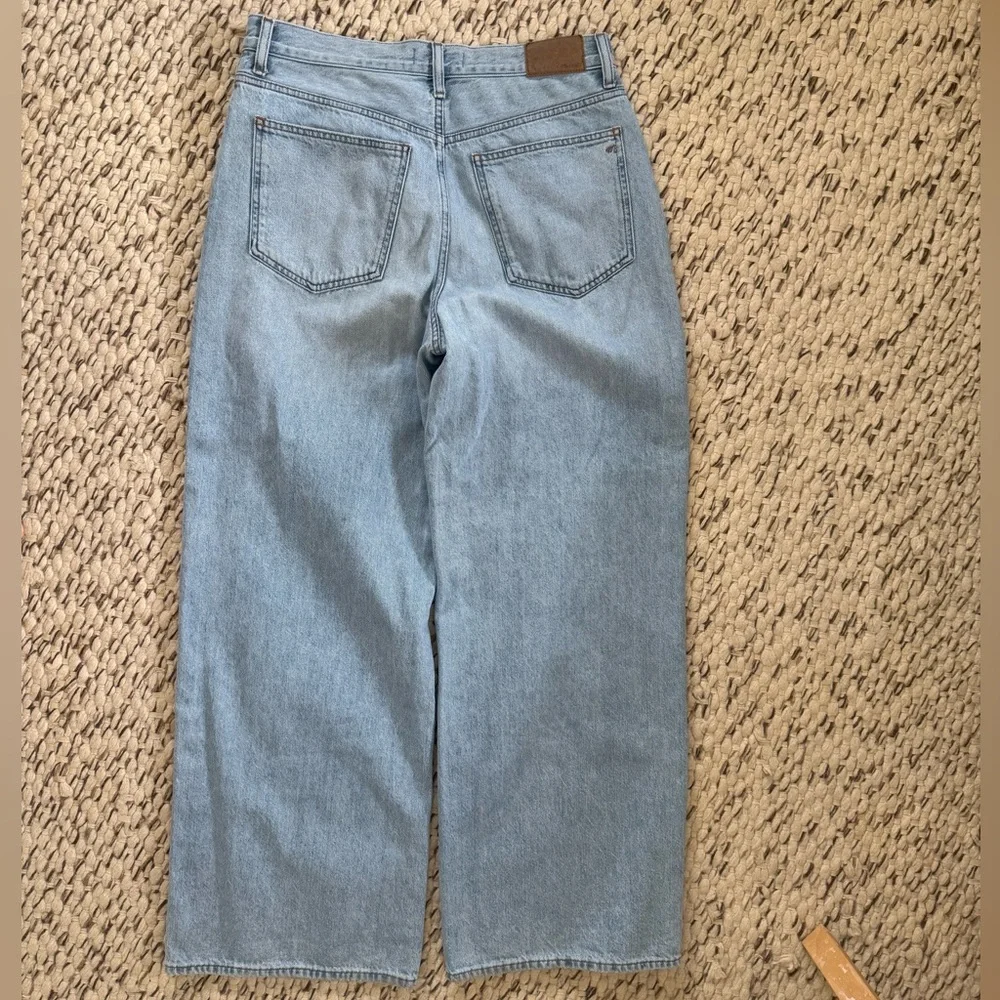 Madewell wide leg jeans 100% cotton